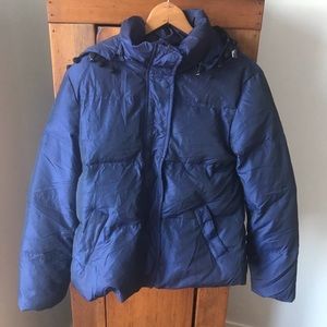 Burberry Puffer Jacket, Size US 10